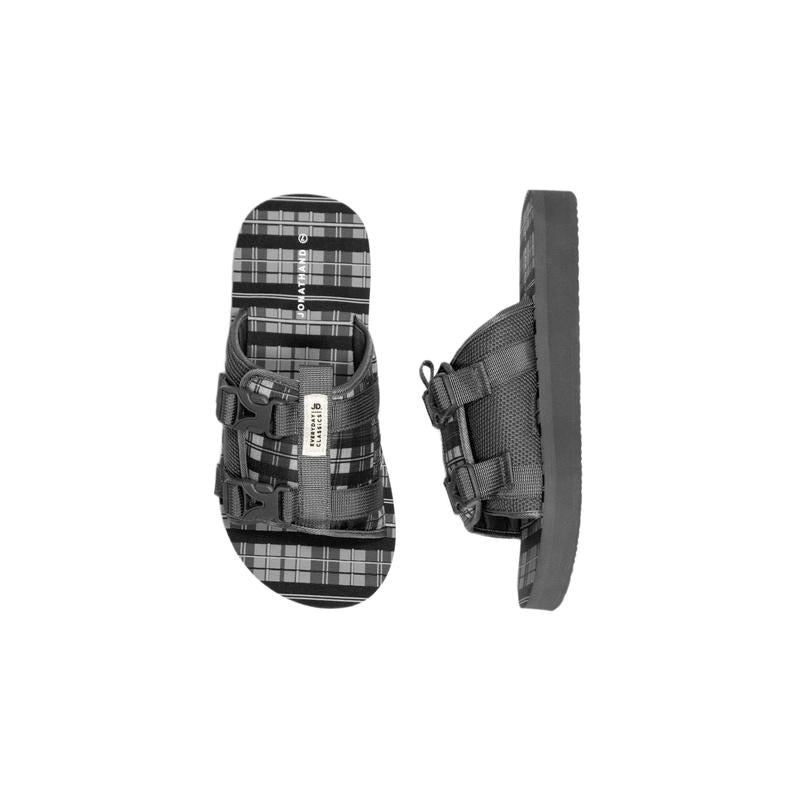Jonathan D Jack Buckle Sandal - Gunmetal