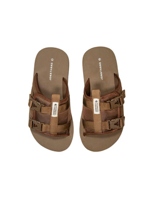 Jonathan D Jack Buckle Sandal - Cocoa