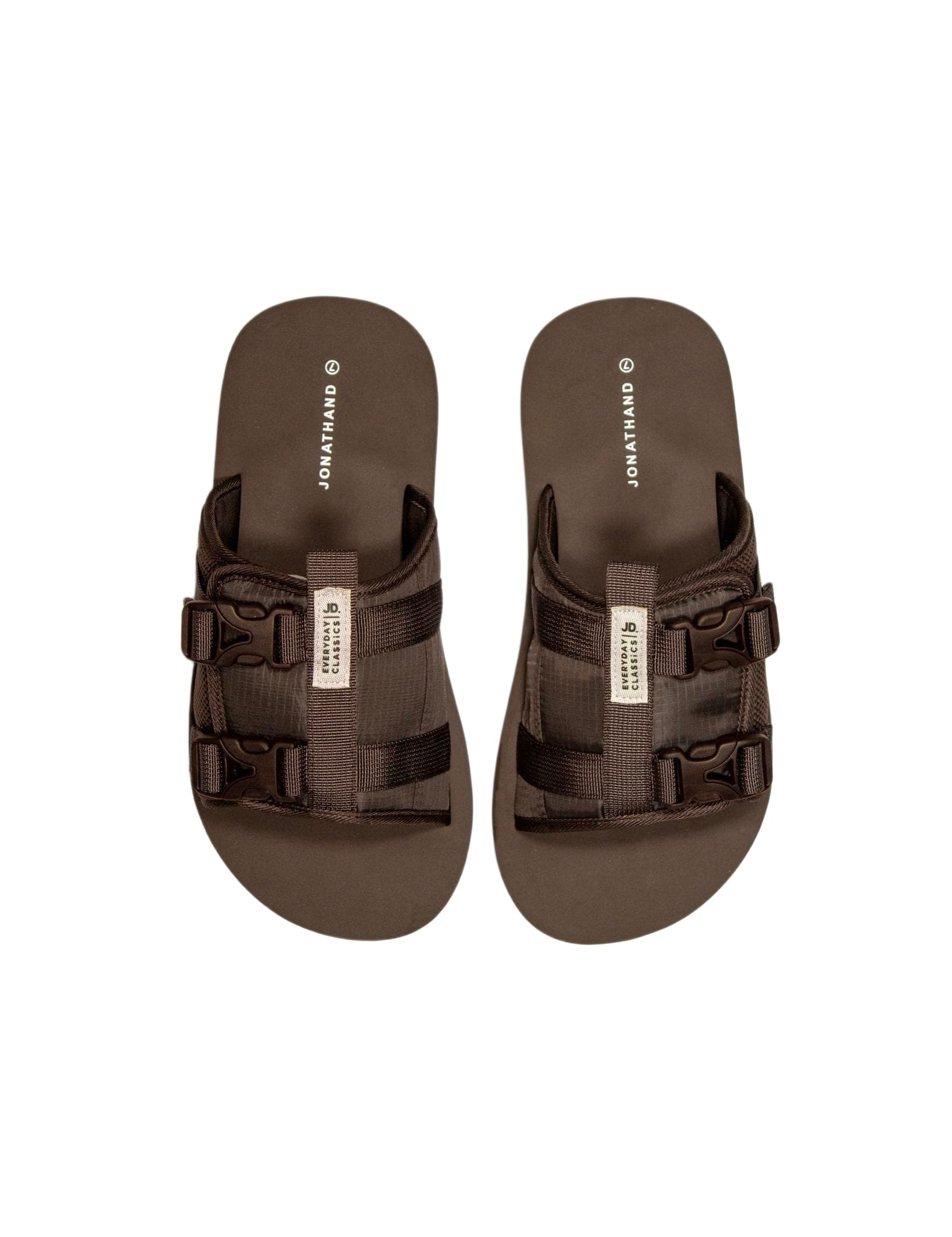 Jonathan D Jack Buckle Sandal - Cocoa - View 2