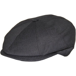 Jonathan D Nico Newsboy Cap - Black