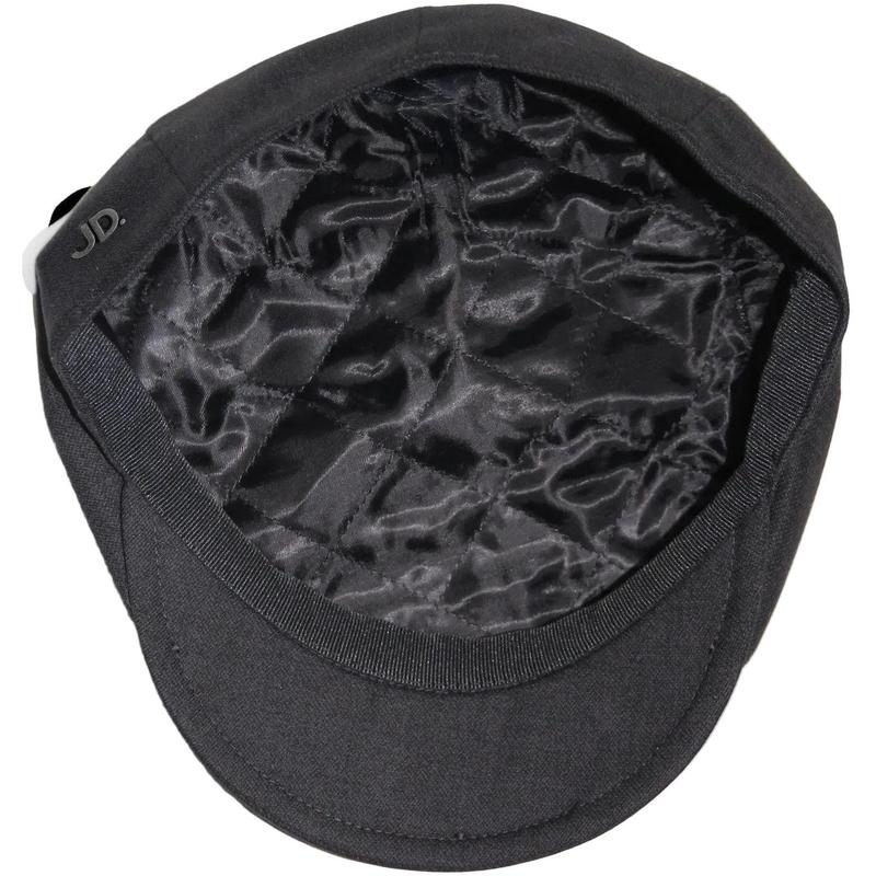 Jonathan D Nico Newsboy Cap - Black