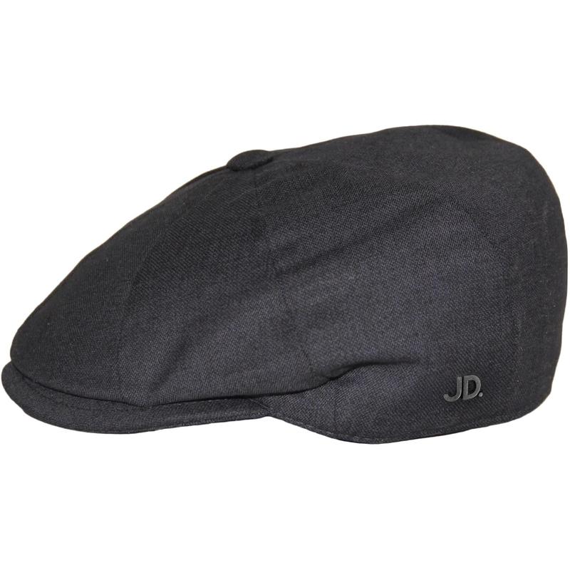 Jonathan D Nico Newsboy Cap - Black