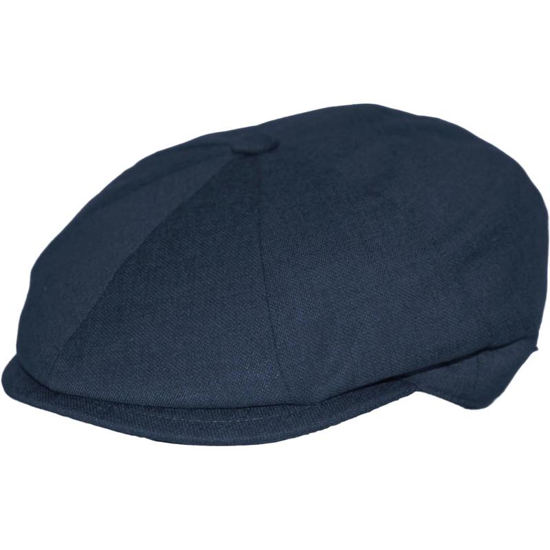 Jonathan D Nico Newsboy Cap - Navy
