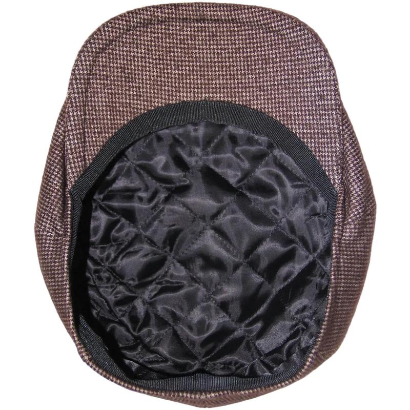 Jonathan D Sante Newsboy Cap - Chocolate