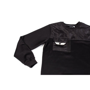 K*7 Foska Mens Pullover - Black - W24-1563