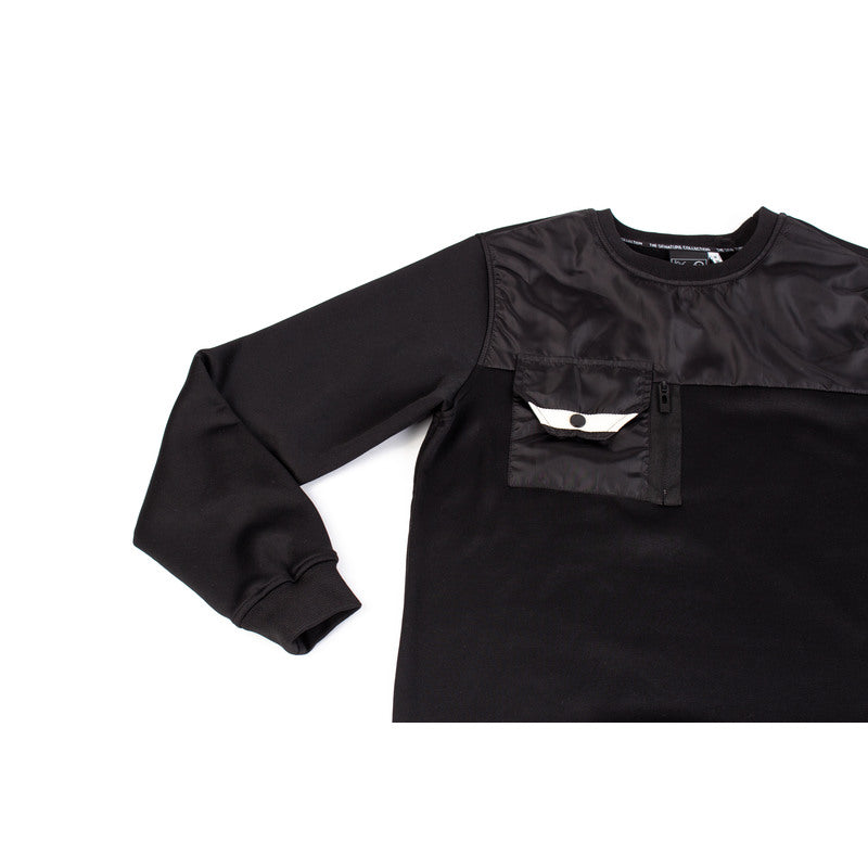 K*7 Foska Mens Pullover - Black - W24-1563