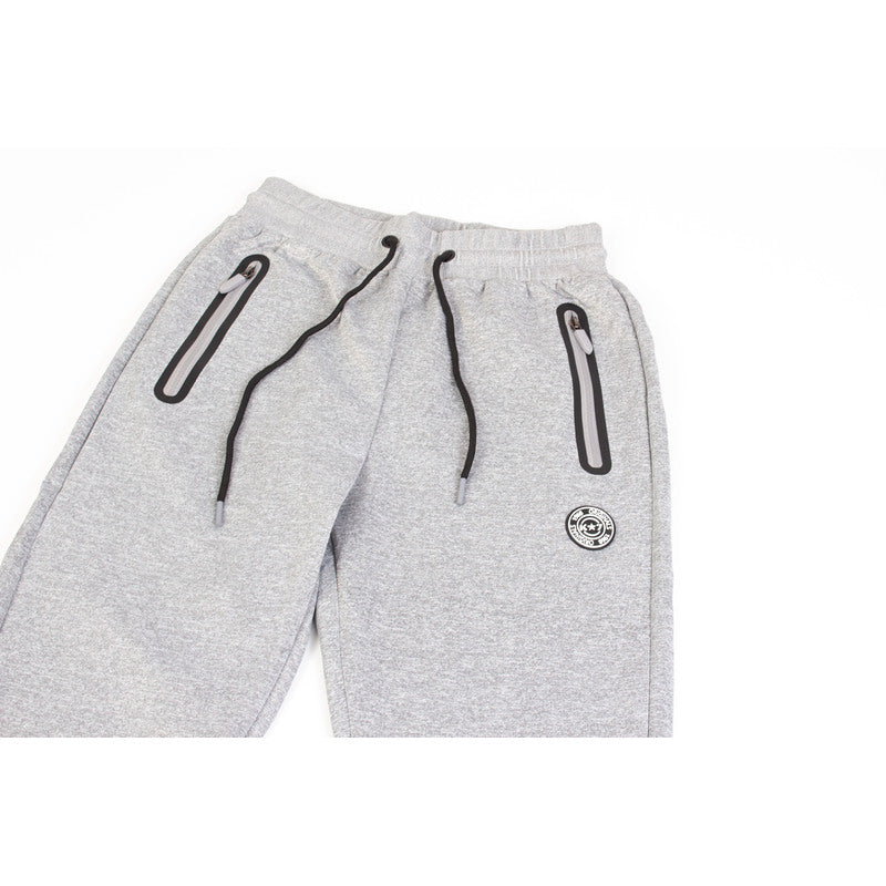 K*7 Ghost Mens Track Pants - Grey Melange - COR-152