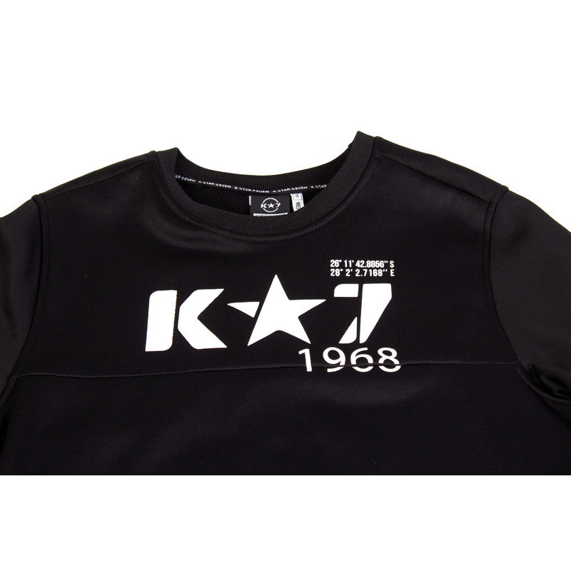 K*7 Hanks Mens Sweater - Black - W24-1588