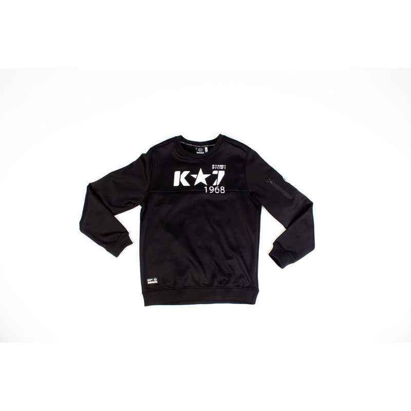 K*7 Hanks Mens Sweater - Black - W24-1588