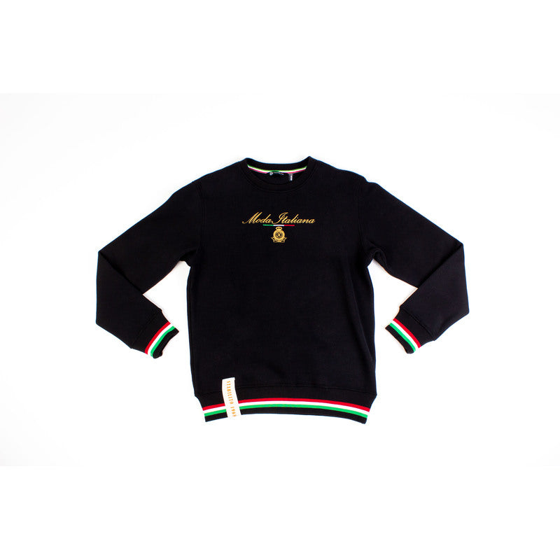 K*7 Schillaci Mens Sweater - Black - W24-1616