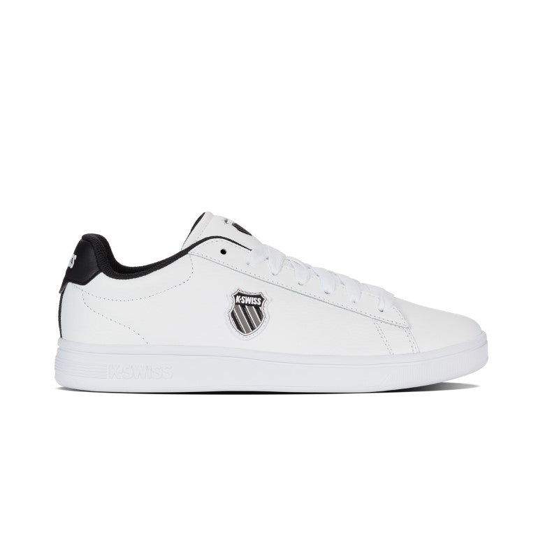 K-Swiss Court Shield Il Sneaker - White & Black