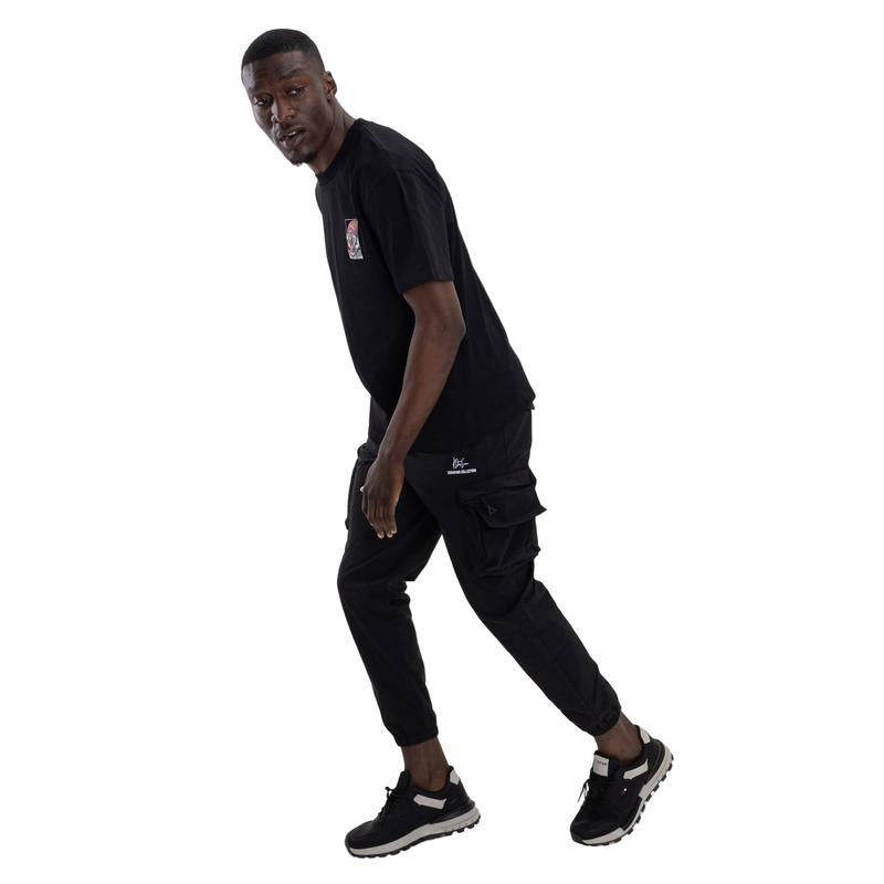 Klevas Clothing S25-2199 Mens Track Pants - Black