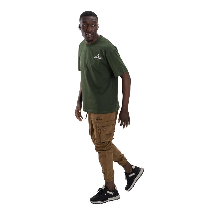 Klevas Clothing S25-2199 Mens Track Pants - Tobacco