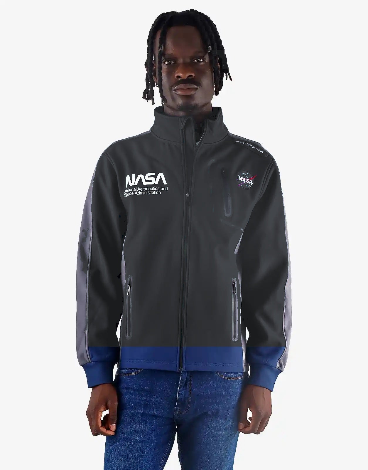 Klevas Jacket Mens COR-1593 - Black Grey
