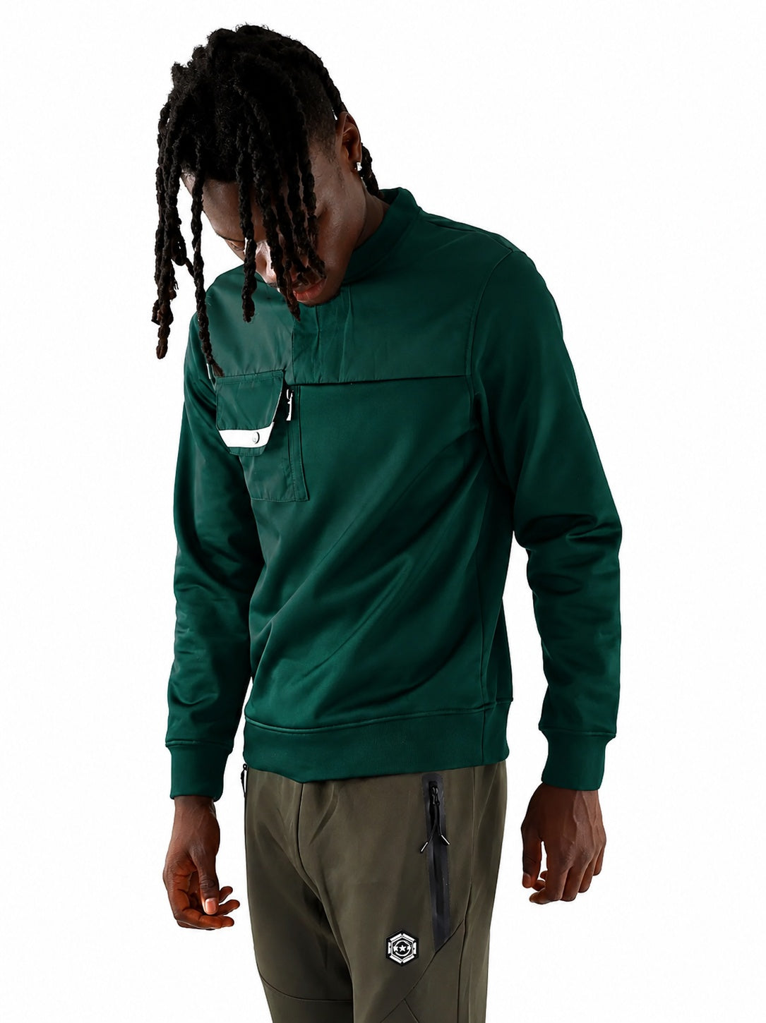 Klevas Sweater Mens COR-2107 - Emerald Green