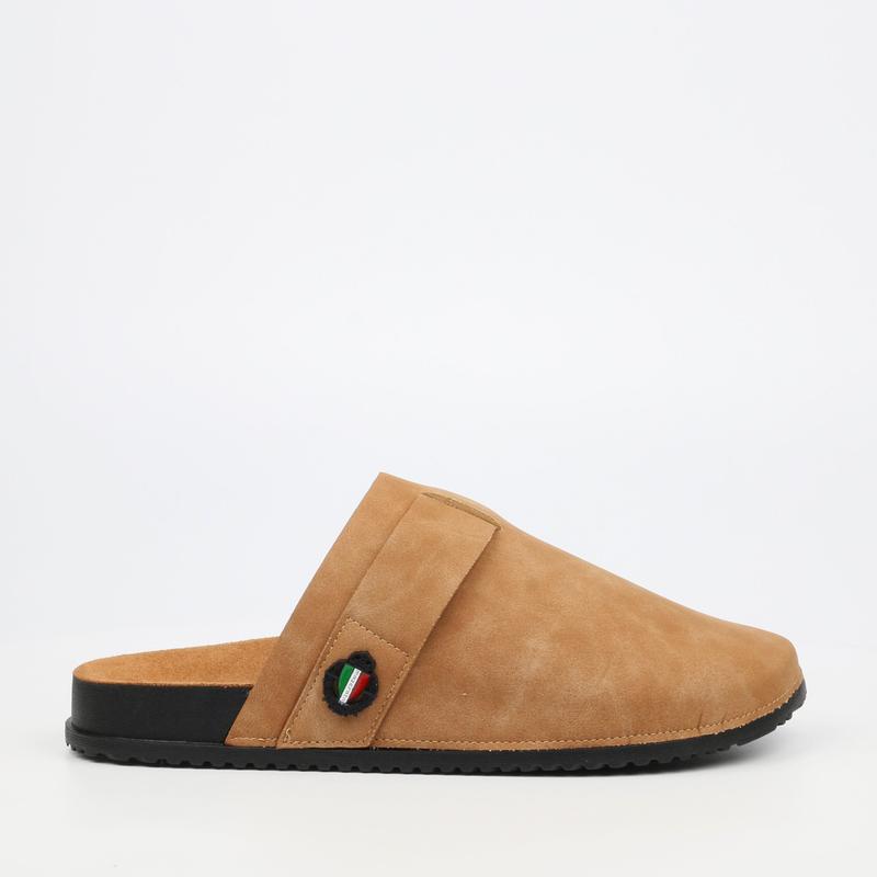 Mazerata Mens Shoes Mule 1 Faux - Tan