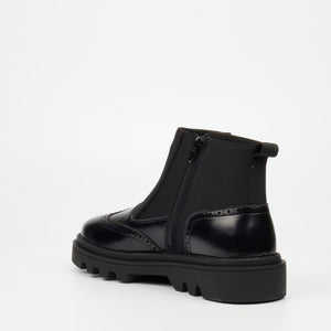 Mazerata Mens Vinchey 41 Faux Leather Shoes - Black