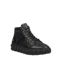 Mazerata MZR234A Pigale 12 Rhinestone Mens Shoes - Black