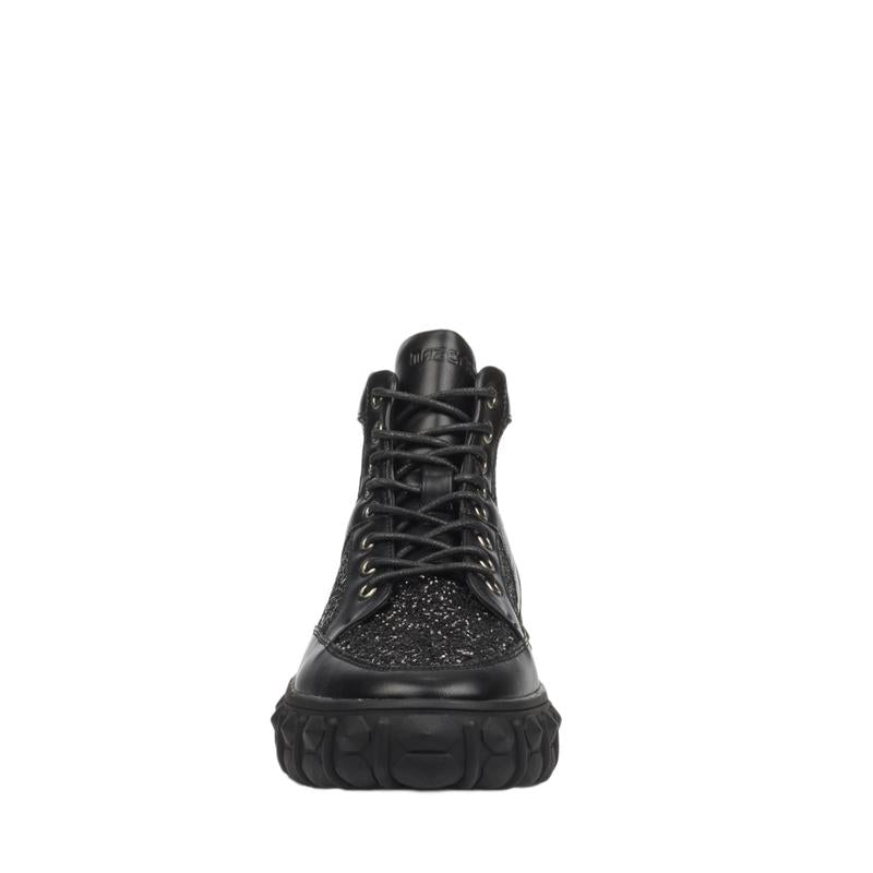 Mazerata MZR234A Pigale 12 Rhinestone Mens Shoes - Black