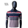 New Gents M314 Men's Short Sleeve Golfer - Taupe