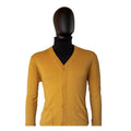 New Gents MK126 2-225 Men's Long Sleeve Cardigans - Corn