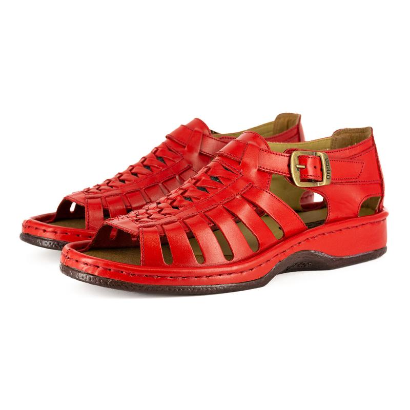 Omega Omom 021 Mens Sandal – Red