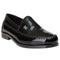 P Crouch NG1004B BPC25A Boys Shoes - Black