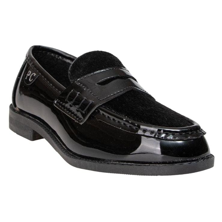 P Crouch RU1065 PC155A Mens Shoes - Black