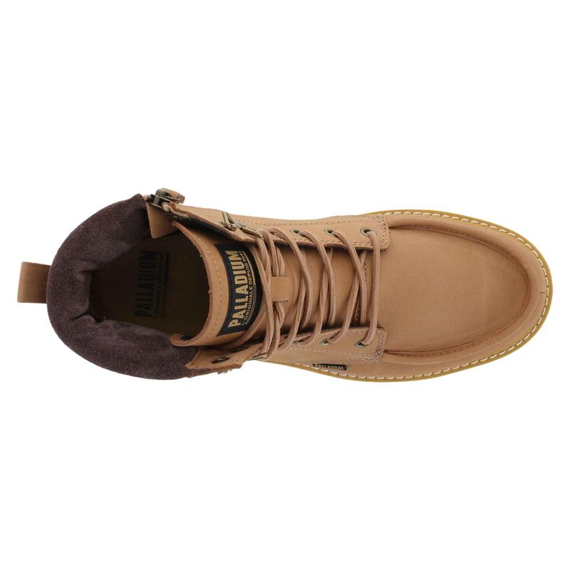 Palladium Trooperlite Grit Zip - Dark Brown - View 7