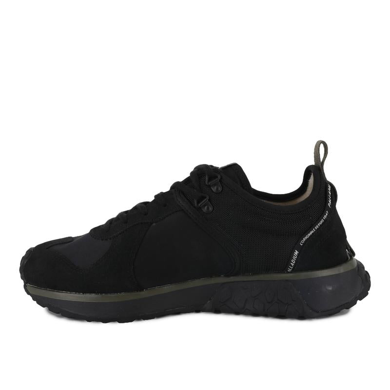 Palladium 77330 Troop Runner Mens Shoes  - Black/olive Night