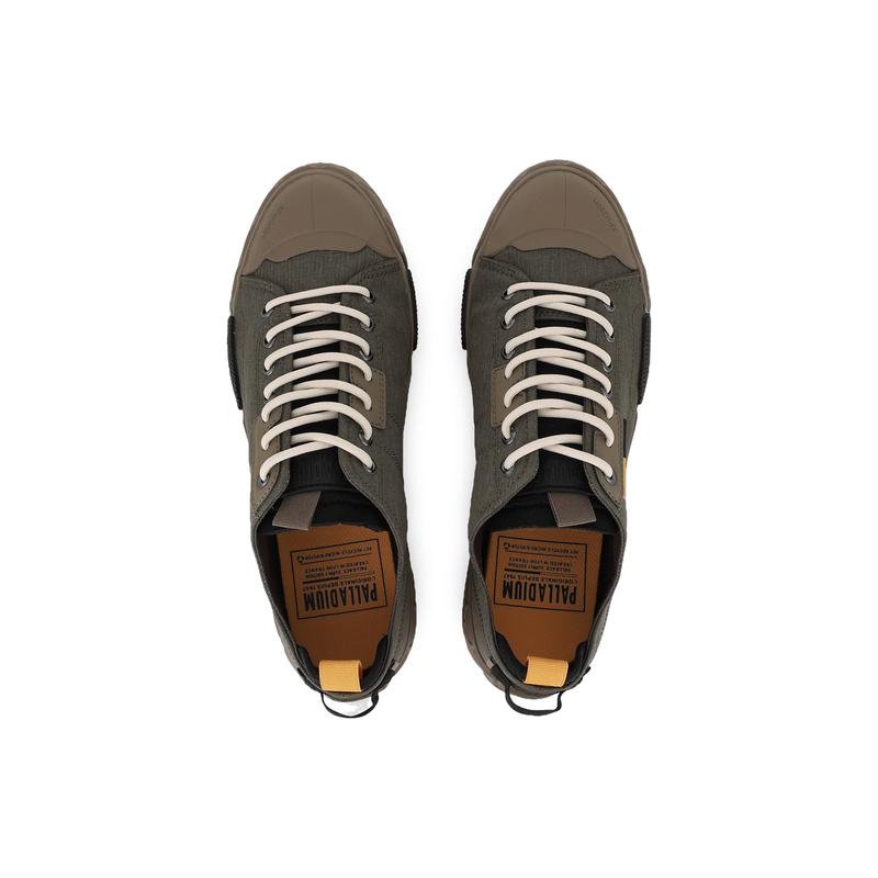 Palladium 79132 Ace City Shell Lo Mens Shoes - Olive Night