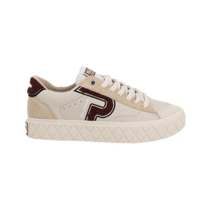 Palladium Ace Lo Mix Lth - Grey/Sand