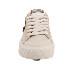 Palladium Ace Lo Mix Lth - Grey/Sand - View 3