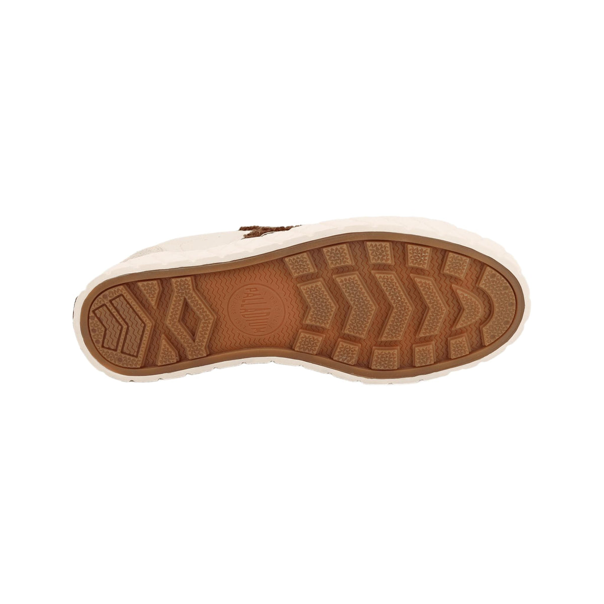Palladium Ace Lo Mix Lth - Grey/Sand - View 6