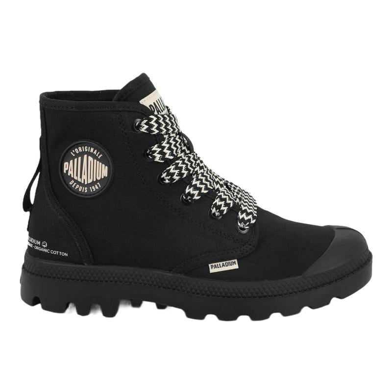 Palladium Pampa Hi Htg Lace - Black