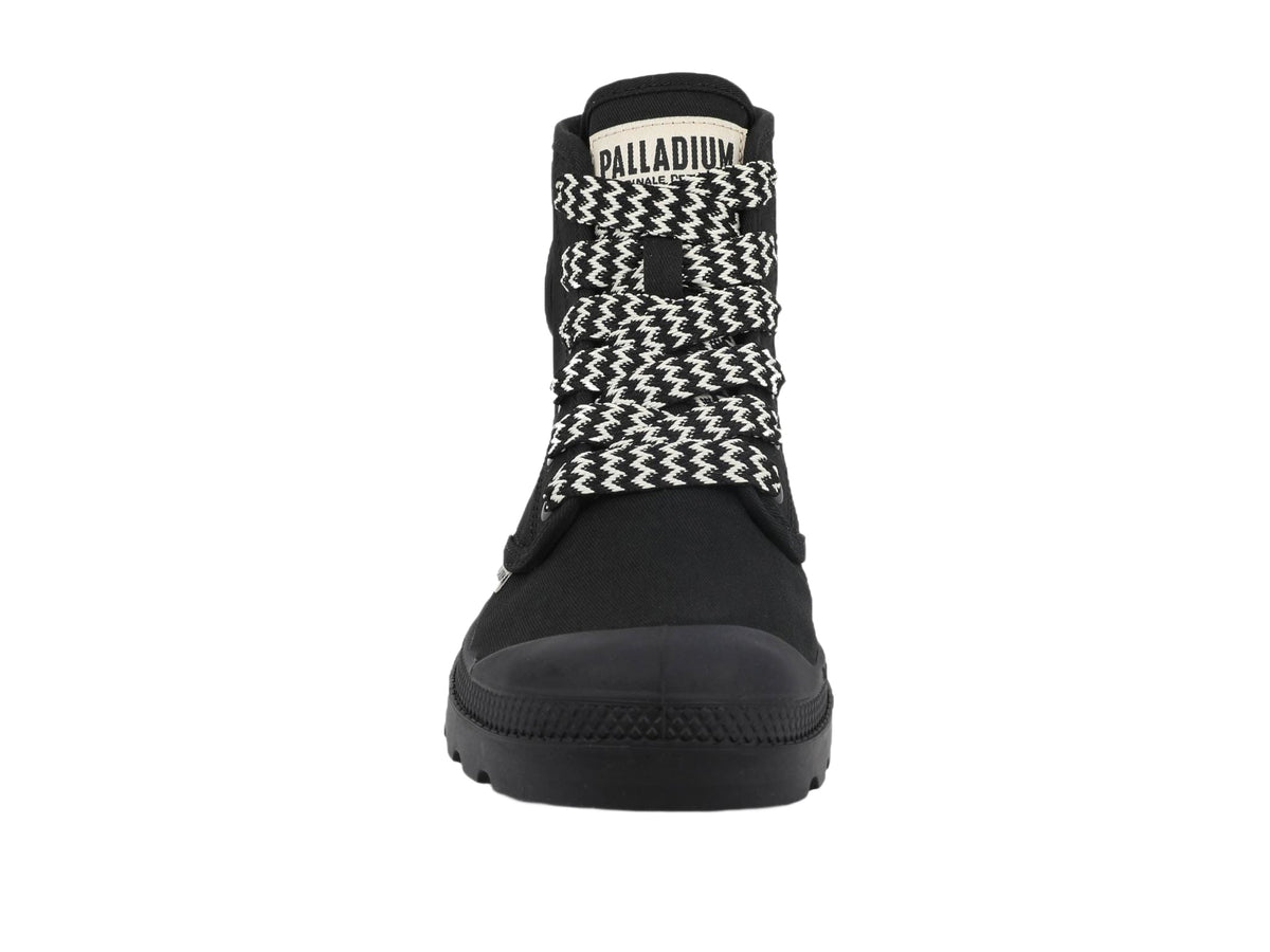 Palladium Pampa Hi Htg Lace - Black - View 3