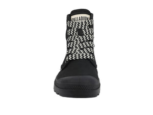 Palladium Pampa Hi Htg Lace - Black - View 3