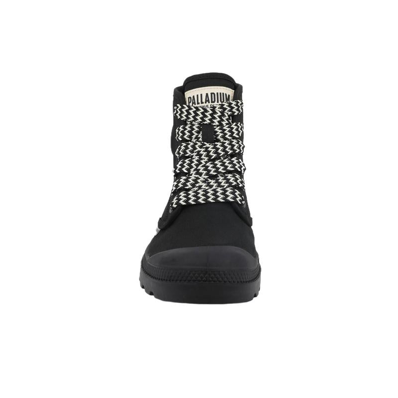 Palladium Pampa Hi Htg Lace - Black - View 3