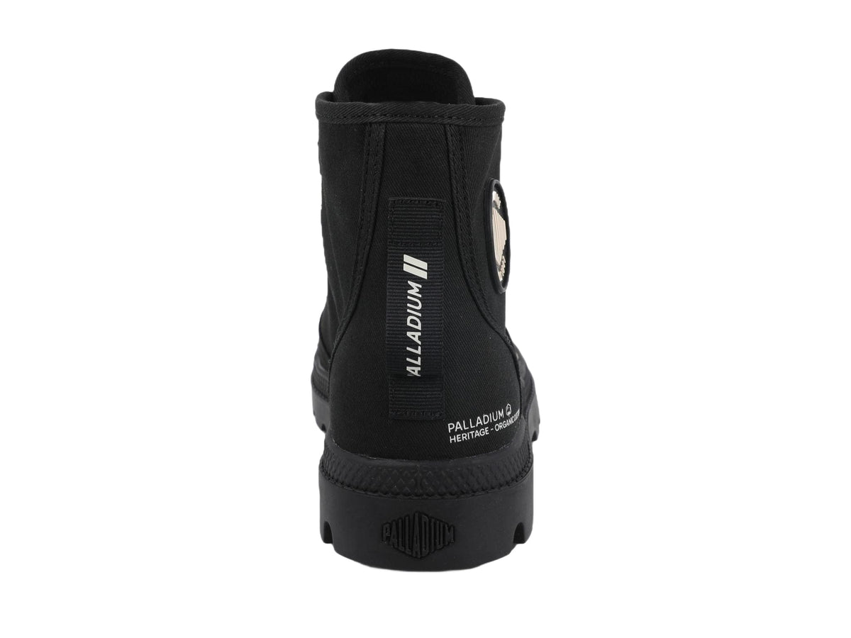 Palladium Pampa Hi Htg Lace - Black - View 4