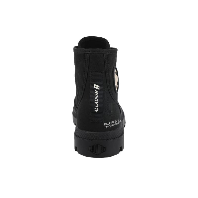 Palladium Pampa Hi Htg Lace - Black - View 4