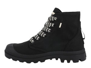 Palladium Pampa Hi Htg Lace - Black - View 5