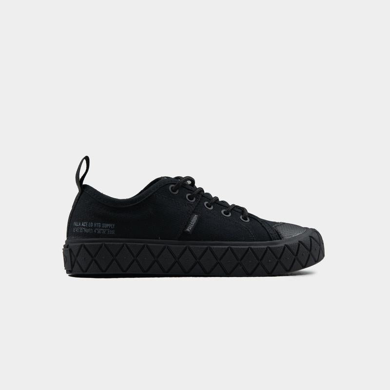 Palladium Ace Kids Lo Supply - Black