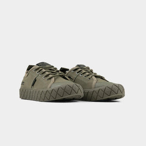 Palladium Ace Kids Lo Supply - Olive Night
