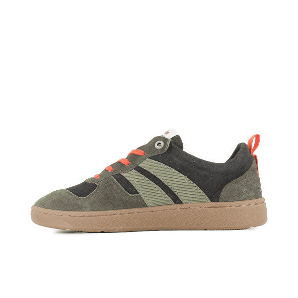Palladium Pallacup Flame Suede - Beluga/Olive Night