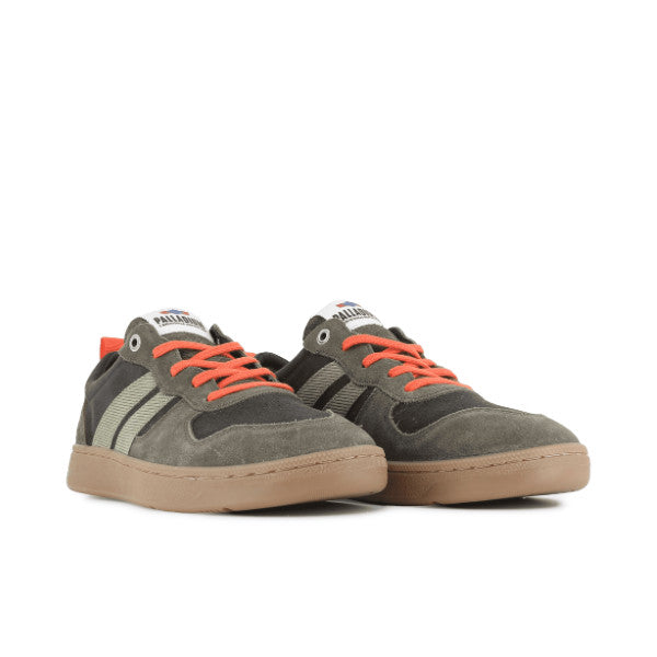 Palladium Pallacup Flame Suede - Beluga/Olive Night