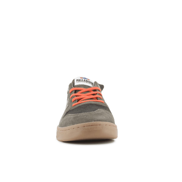 Palladium Pallacup Flame Suede - Beluga/Olive Night