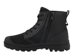 Palladium Pampa Hi Care Zip - Black - View 5