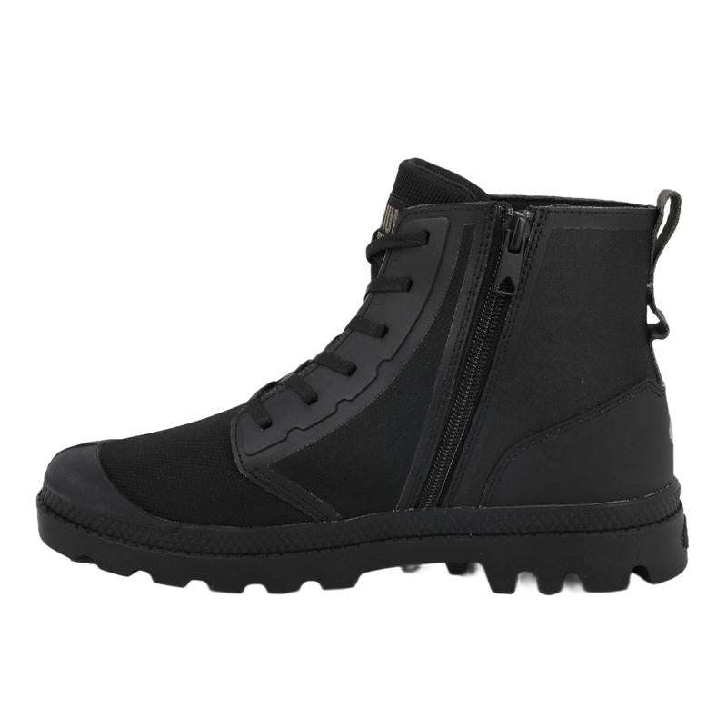 Palladium Pampa Hi Care Zip - Black - View 5