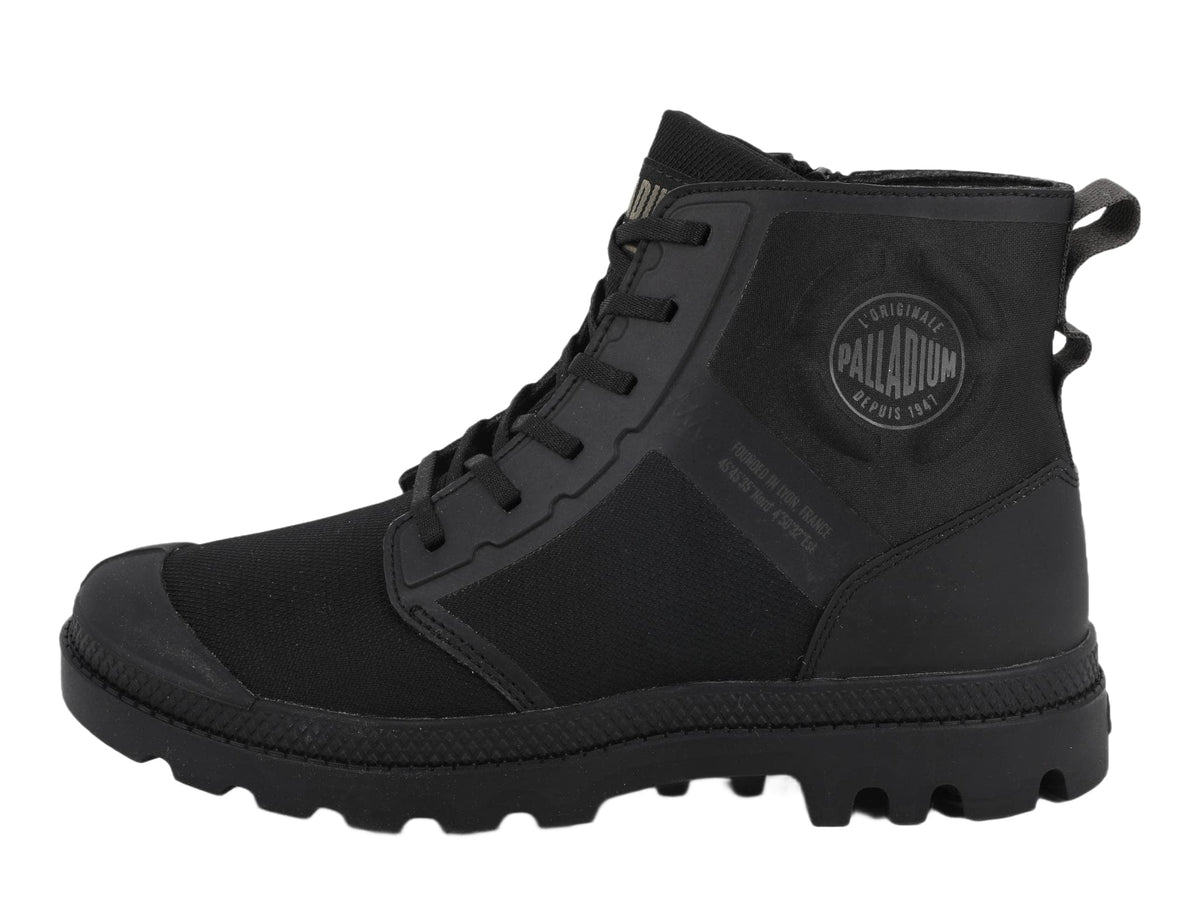Palladium Pampa Hi Care Zip - Black - View 8