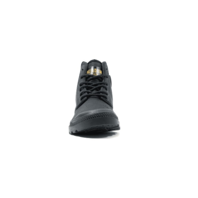 Palladium Pampa Hi Coated Mens Shoes - Black-74375 BLK